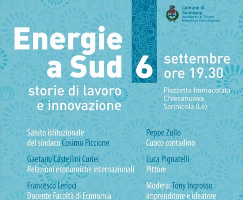 Energie a Sud: storie di lavoro e innovazione