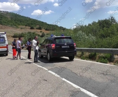 Schianto in moto a Montaguto