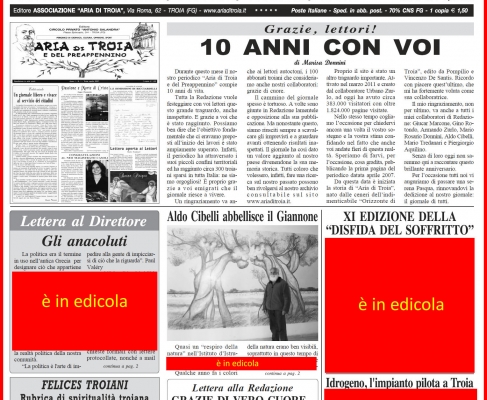 Aria di Troia e del preappennino aprile 2017