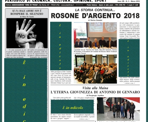 Aria di Troia e del preappennino marzo 2018