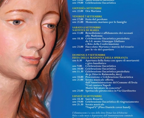 Festa della Madonna della Speranza 2018