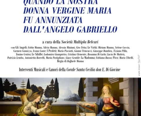 Annunciazione dell'Angelo Gabriello 2019
