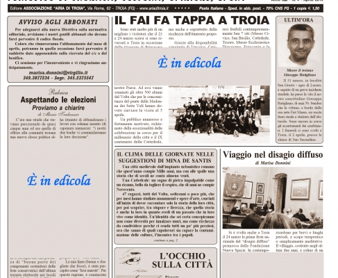 Aria di Troia e del preappennino Aprile 2019