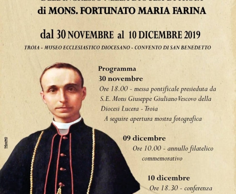 Centenario ingresso vescovo Farina