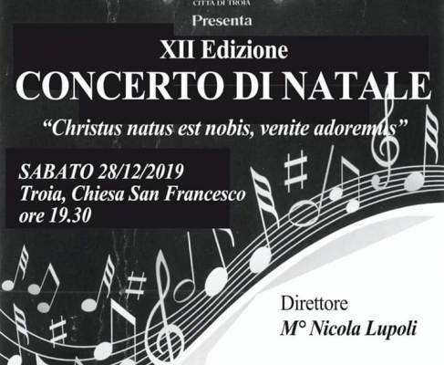 XII edizione del Concerto di Natale - anno 2019