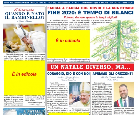 Aria di Troia e del preappennino dicembre 2020