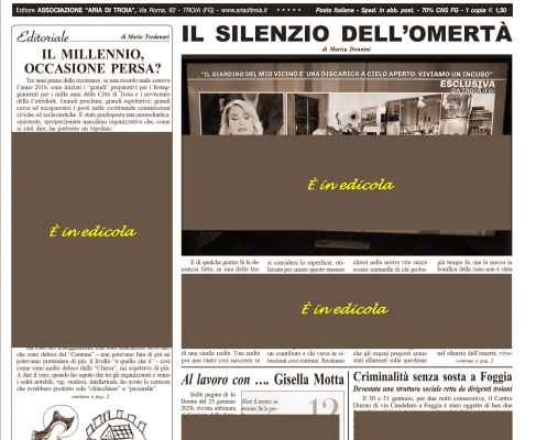 Aria di Troia e del preappennino Febbraio 2020
