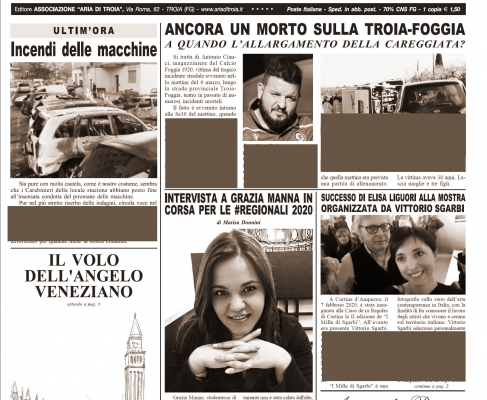 Aria di Troia e del preappennino Marzo 2020