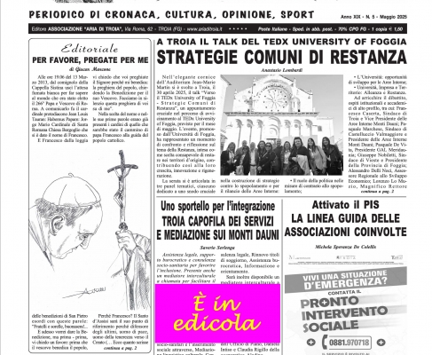 Aria di Troia e del Preappennino maggio 2025