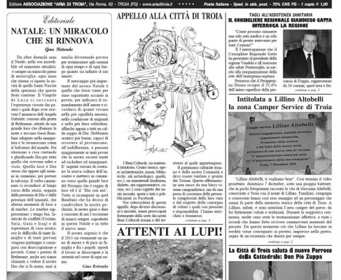 Aria di Troia e del Preappennino Dicembre 2014