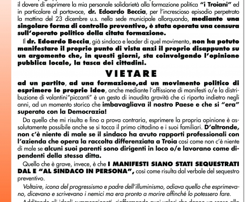 Natale con sequestro